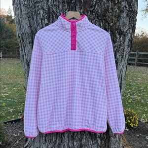 Draper James DJ x Lands' End Snap Neck Pullover